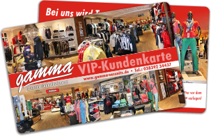 gamma VIP-Kundenkarte